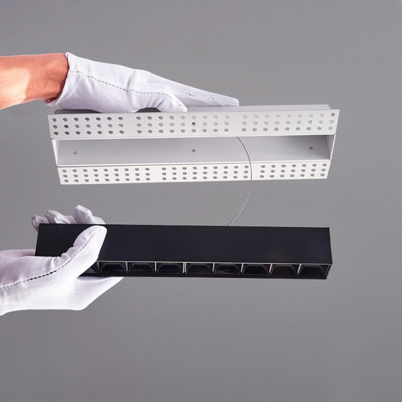 Led Magnetic spotlight floodlight Living Room Recessed downlight Ceiling Narrow edge Spotlight bedroom led ceiling light fixture