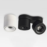 Folding Dimmable Cylindrical COB LED Downlights 9W 12W 15W LED Ceiling Spot lights AC85~265V LED Ceiling Lamps Indoor Lighting