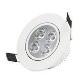Super Bright Recessed LED Dimmable Downlight 9W 12W 15W 21W LED Spot light LED Recessed Ceiling Lamp AC 110V 220V AC85-265V