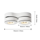High quality adjustable bright 20W 30W LED downlight ceiling spotlight, COB lighting Spotlight