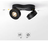 High quality adjustable bright 20W 30W LED downlight ceiling spotlight, COB lighting Spotlight