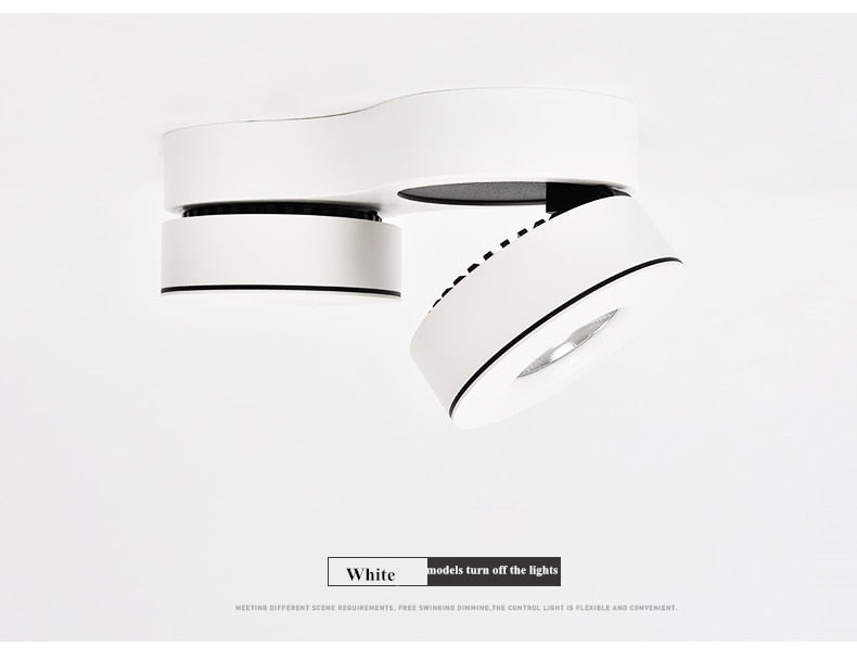 High quality adjustable bright 20W 30W LED downlight ceiling spotlight, COB lighting Spotlight