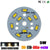Led 10 PCS light source round super bright 5W 48MM light board retrofit board wick for chandelier downlights SMD 5730 lamp bead