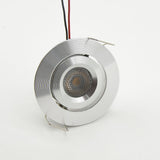 Angled Rotatable Adjustable Mini Ceiling Spot Light DC 12V 24V 3W Dimmable Recessed Downlight Indoor LED Display Spotlight