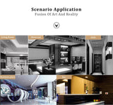 Ultra-thin Downlight Diameter 75mm 5W LED Spotlight Golden Black White Cabinet Light Corridor Surface Ceiling Lamp