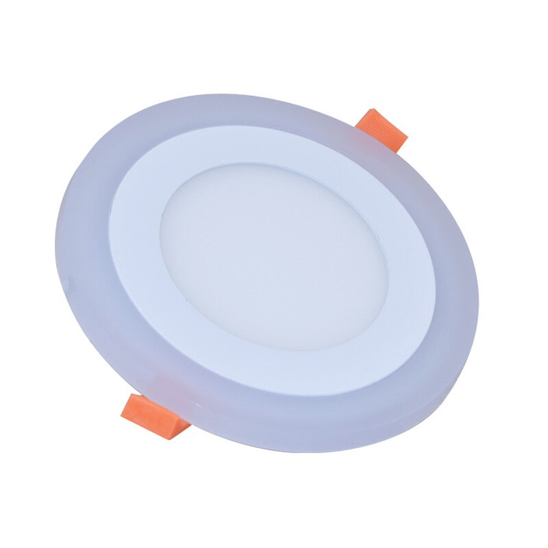 New Design LED Panel Downlight 6W 9W 16W 3 Model LED Panel Light AC85-265V Recessed Ceiling Lamp Aluminum Acrylic Painel Lights