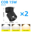 Led Downlights Foldable LED Spotlight  7/10/15/25W Spot Ceiling Lights Surface Mounted Lamp For Bathroom Kitchen Indoor Lighting