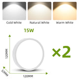 Led Downlights Foldable LED Spotlight  7/10/15/25W Spot Ceiling Lights Surface Mounted Lamp For Bathroom Kitchen Indoor Lighting