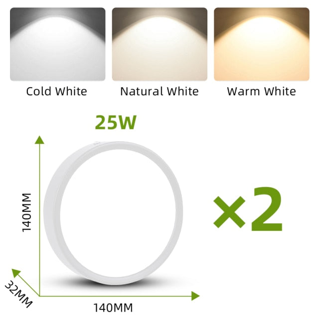 Led Downlights Foldable LED Spotlight  7/10/15/25W Spot Ceiling Lights Surface Mounted Lamp For Bathroom Kitchen Indoor Lighting