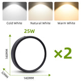 Led Downlights Foldable LED Spotlight  7/10/15/25W Spot Ceiling Lights Surface Mounted Lamp For Bathroom Kitchen Indoor Lighting