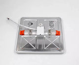 Ultra Thin Square LED Panel Light 6W 8W 15W 20W Aluminum Round Ceiling Recessed Downlight Open Hole Adjustable AC220V-240V