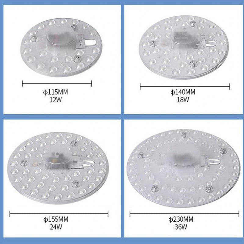 LED PANEL Circle Ring Light SMD2835 12W 18W 24W 36W LED Round Ceiling decoration Ceiling Lamp AC 220V 230V 240V downlight