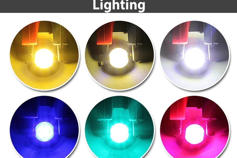 LED 3W High Power 10pcs 1W LED Chip Light Beads Cold White Warm White Red Green Blue Yellow For SpotLight Downlight Lamp Bulb