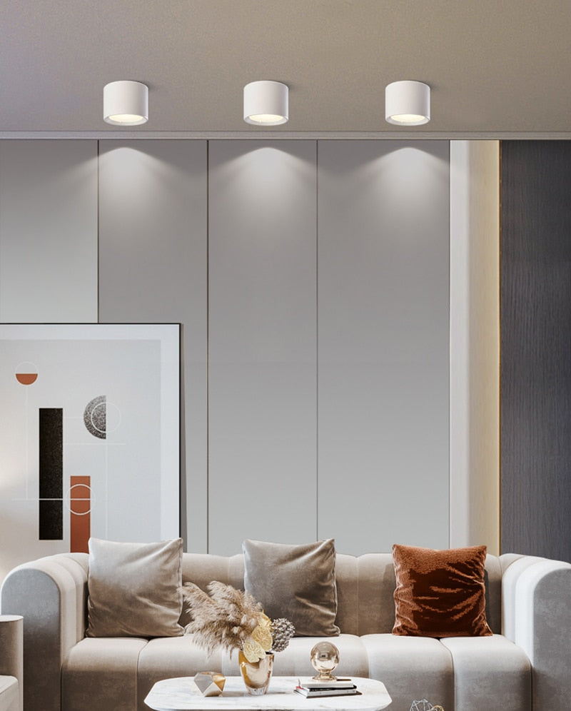 Surface Mounted 5W 7W 9W 12W 15W 18W 20W 24W LED downlight Ceiling Lamps led spot lights Ceiling Fixtures Lighting Indoor Light