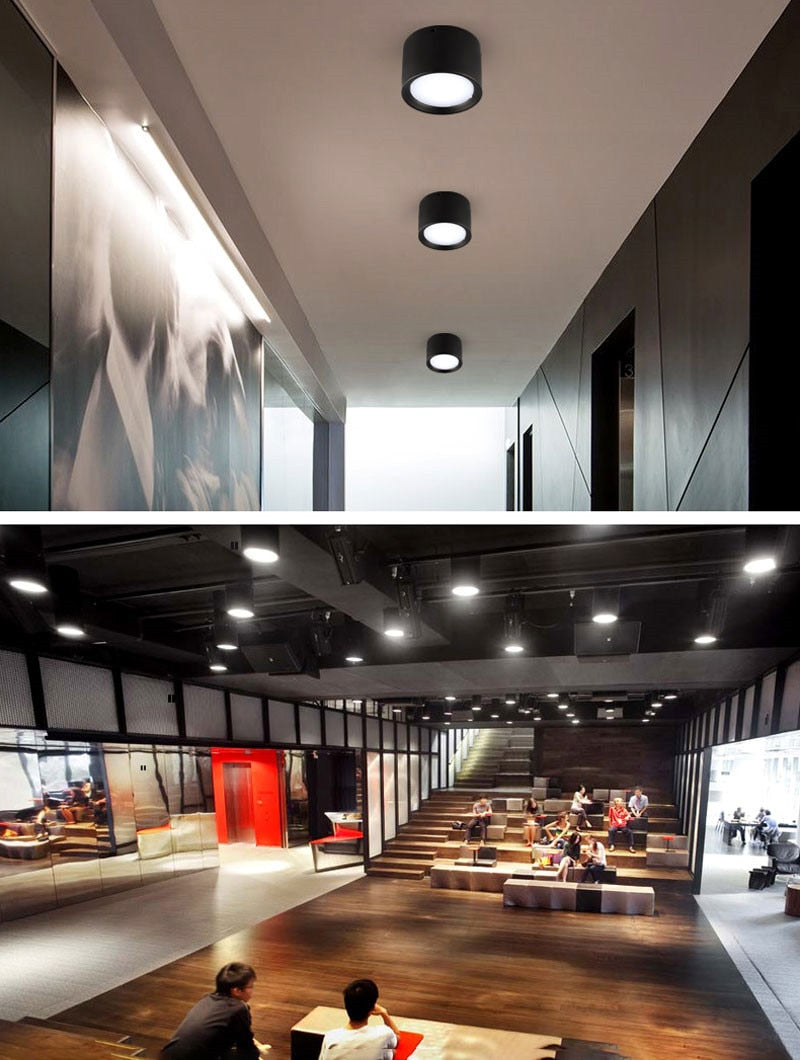 Surface Mounted 5W 7W 9W 12W 15W 18W 20W 24W LED downlight Ceiling Lamps led spot lights Ceiling Fixtures Lighting Indoor Light