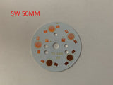 LED PCB Chip beads 1W 3W 5W 7W 9W 12W 15W 18W 10PCS High Power Heat Sink Aluminum 23MM 32MM 78MM 90MM 100M Base Plate Downlight