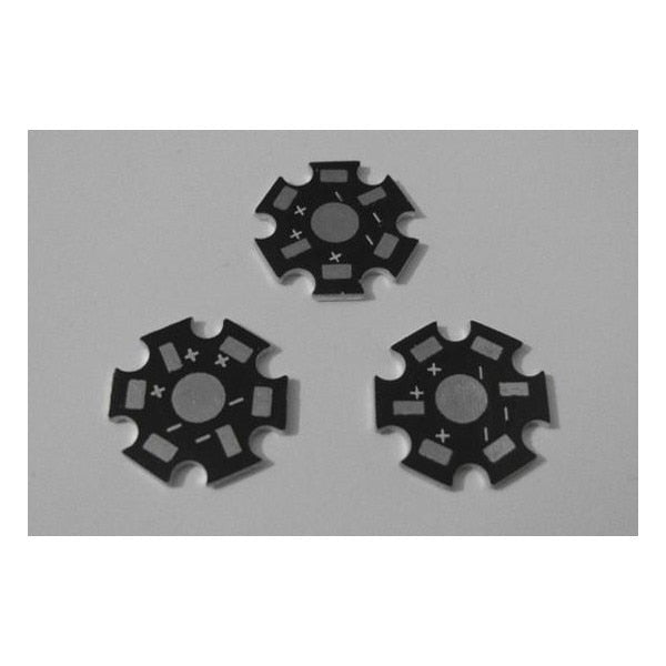 LED PCB Chip beads 1W 3W 5W 7W 9W 12W 15W 18W 10PCS High Power Heat Sink Aluminum 23MM 32MM 78MM 90MM 100M Base Plate Downlight