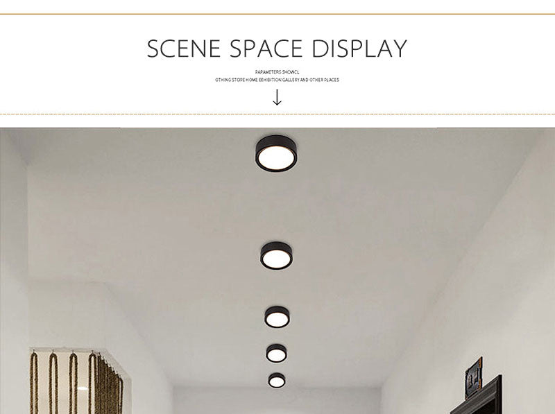 Surface Mounted LED Downlight 5W 7W 9W 12W 15W 18W 220V Ceiling Lamps Ultra Thin Driverless LED Spot Lights Book Rack Lighting