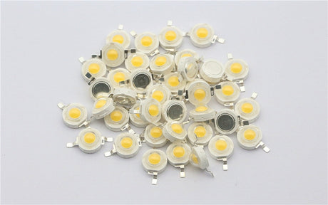 Real Full Watt 1W 3W High Power LED lamp Bulb Diodes SMD 110-120LM LEDs Chip For 10 -1000 pcs 3W - 18W Spot light Downlight