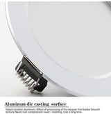 LED Downlight Ceiling 7W 9W 12W 15W 18W 6Pcs/lot AC 220V 240V Waterproof Round Recessed Spot Light Home Decor Warm Cold White