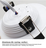 LED Downlight Ceiling 7W 9W 12W 15W 18W 6Pcs/lot AC 220V 240V Waterproof Round Recessed Spot Light Home Decor Warm Cold White