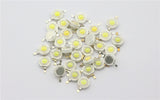 LED COB Lamp Chip 1W 3W 3.2-3.6V 10-1000Pcs Input 100-220LM Mini LED Bulb Diode SMD For DIY LED Floodlight Spotlight Downlight
