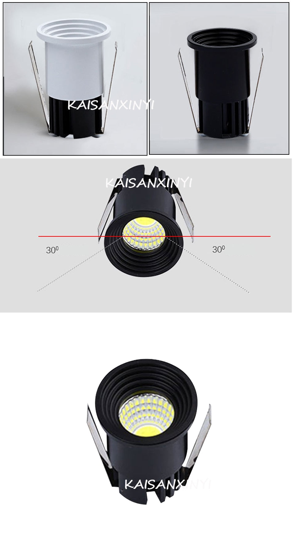Mini LED Spot Downlights COB 3W 5W Recessed Led Spots 220v Dimmable Light for Ceiling Cabinet Showcase Loft Decorations