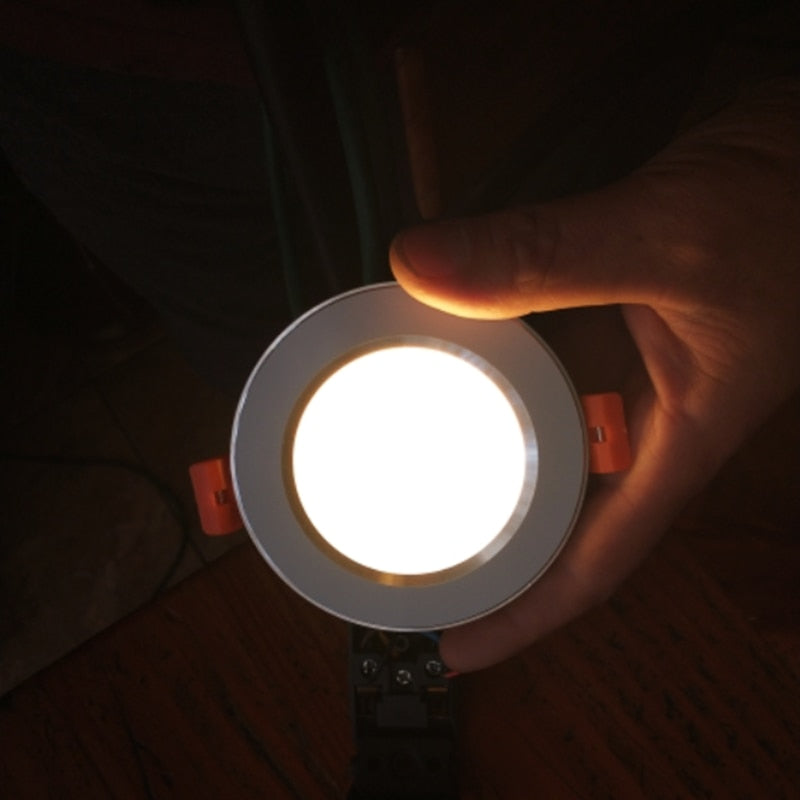 Recessed Round led Ceiling Lamp LED Downlight 12W 9W 7W 5W  220V 230V 240V LED Bulb Indoor Bedroom Kitchen LED Spot Lighting