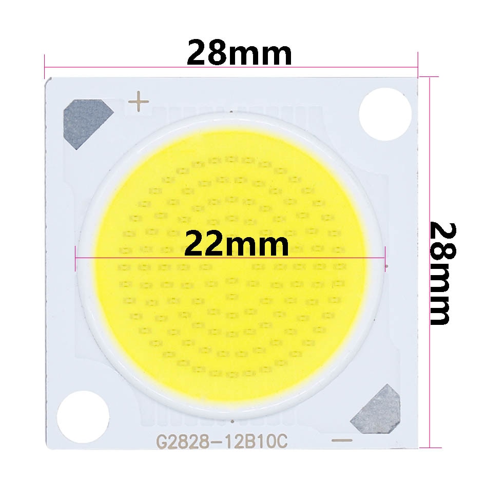 LED Chip 60W 30-32V Super Power LED COB Light Bulb 28MM 1500mA  For LED Light Lamp Spotlight Downlight Cold White Warmwhite
