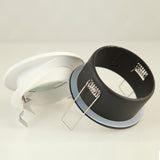 Recessed Waterproof IP65 Ceiling Downlights Round/Square Frame GU10/MR16 Lamp Base Holder Bathroom Spot Lighting Fitting Fixture