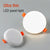 Ultra Thin Round/Square LED Panel Light 9W 18W 24W 36W  Ceiling Lamp Recessed Downlight AC 220V open hole adjustable