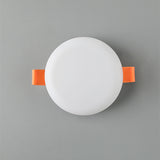 Ultra Thin Round/Square LED Panel Light 9W 18W 24W 36W  Ceiling Lamp Recessed Downlight AC 220V open hole adjustable