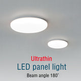 Ultra Thin Round/Square LED Panel Light 9W 18W 24W 36W  Ceiling Lamp Recessed Downlight AC 220V open hole adjustable