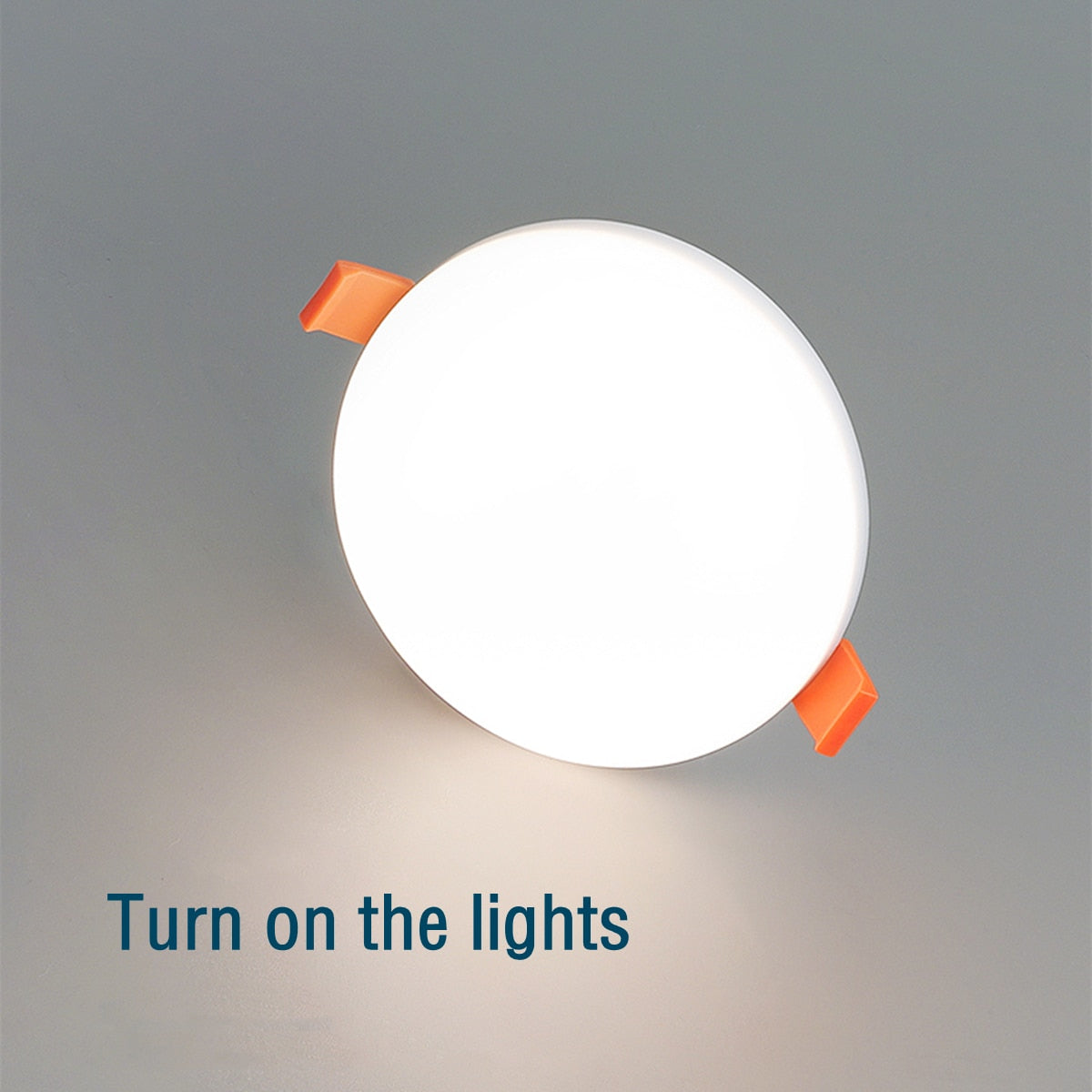 Ultra Thin Round/Square LED Panel Light 9W 18W 24W 36W  Ceiling Lamp Recessed Downlight AC 220V open hole adjustable