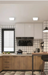 Ultra Thin Round/Square LED Panel Light 9W 18W 24W 36W  Ceiling Lamp Recessed Downlight AC 220V open hole adjustable