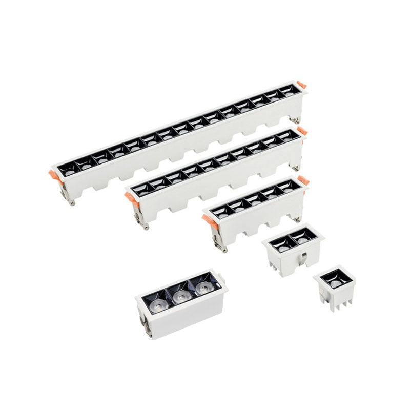 Dimmable LED Downlight Spot Light Line Light Bar 3W 6W 9W 15W 30W 45W Creative Linear Long Strip Living Room Corridor Recessed