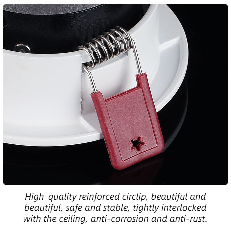 Embedded LED Ceiling Spotlight 5W/7W/12W/20W Bedroom Indoor Lighting Home Lighting Dimmable LED Downlight Anti-glare Spotlight