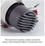 Embedded LED Ceiling Spotlight 5W/7W/12W/20W Bedroom Indoor Lighting Home Lighting Dimmable LED Downlight Anti-glare Spotlight