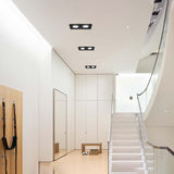 Square Dimmable Ceiling Recessed LED Downlights Ceiling Lamp 14W/20W 24W 30W  AC85-260V COB Spot Lights Indoor Lighting