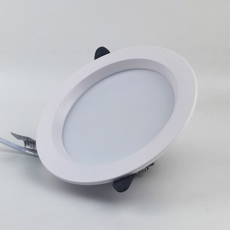 LED Downlight 220V 6W 9W 12W 18W 3 Colors 3000K 4000K 6000K Conversion White Ceiling Lamp Household Spot Lights Indoor Lighting