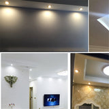 Europe Luxury Golden Retro Resin Cob Led Ceiling Lamp For Hallway Foyer Decor Spots Recessed Bull&#39;S Eye Downlights 5W 7W 220V