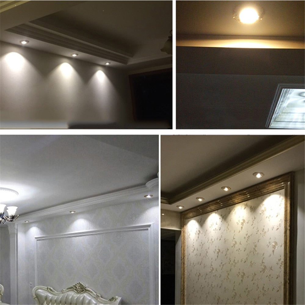 Europe Luxury Golden Retro Resin Cob Led Ceiling Lamp For Hallway Foyer Decor Spots Recessed Bull&amp;#39;S Eye Downlights 5W 7W 220V