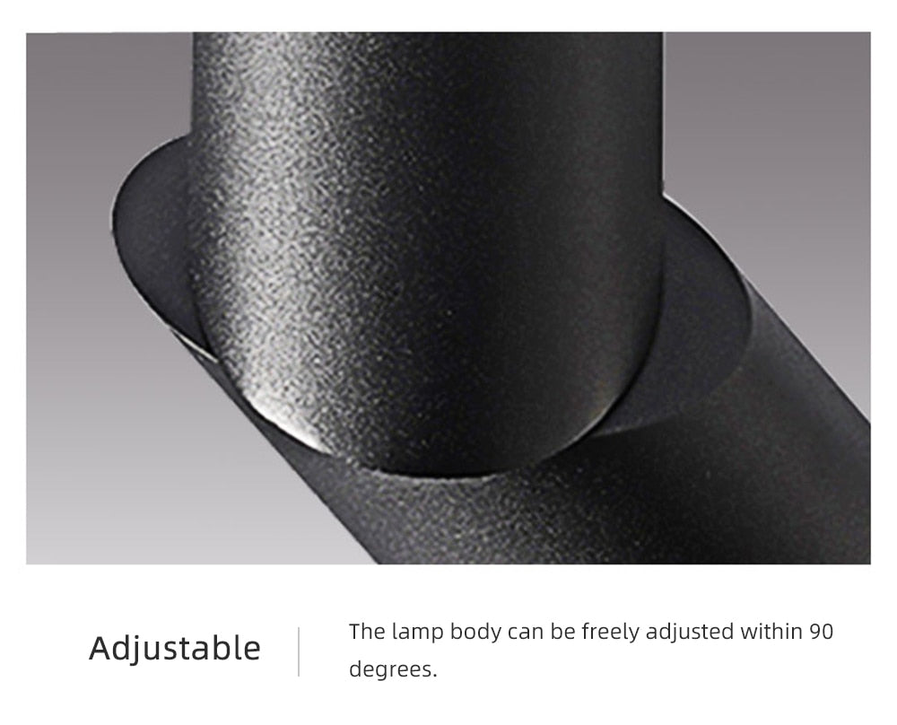 Dimmable Rotating 7W 9W 12W 15W COB LED Ceiling Downlights Spotlights AC110-220V LED Wall Lamp Warm Cold White Indoor Lighting