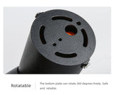 Dimmable Rotating 7W 9W 12W 15W COB LED Ceiling Downlights Spotlights AC110-220V LED Wall Lamp Warm Cold White Indoor Lighting