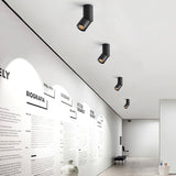 Dimmable Rotating 7W 9W 12W 15W COB LED Ceiling Downlights Spotlights AC110-220V LED Wall Lamp Warm Cold White Indoor Lighting