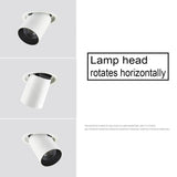 LED Downlight Embedded Ceiling Lamp Adjustable SpotLights Stretchable and Rotate Spot Light