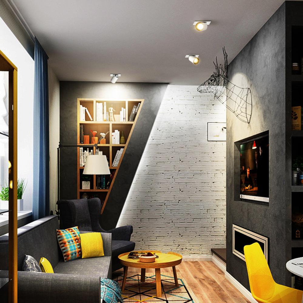 LED Downlight Embedded Ceiling Lamp Adjustable SpotLights Stretchable and Rotate Spot Light