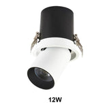 LED Downlight Embedded Ceiling Lamp Adjustable SpotLights Stretchable and Rotate Spot Light