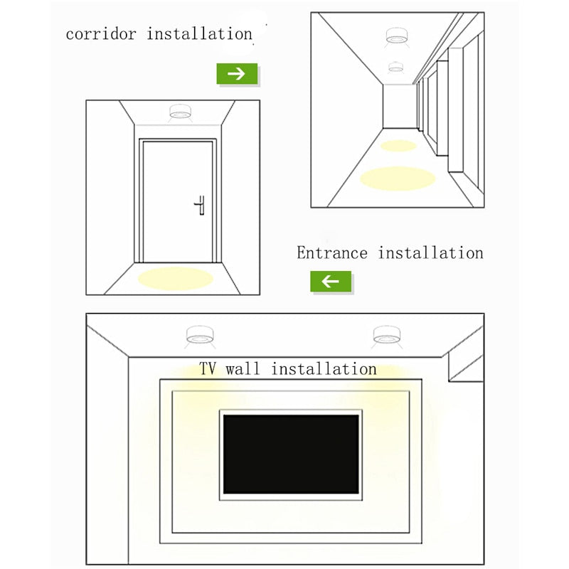 Downlights Ceiling Led AC185-265V 15W 9W 7W Ultra-thin 3CM Spot Light Ceiling Dimmable Lamp Fixture For Porch Kitchen Corridor