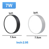 Downlights Ceiling Led AC185-265V 15W 9W 7W Ultra-thin 3CM Spot Light Ceiling Dimmable Lamp Fixture For Porch Kitchen Corridor